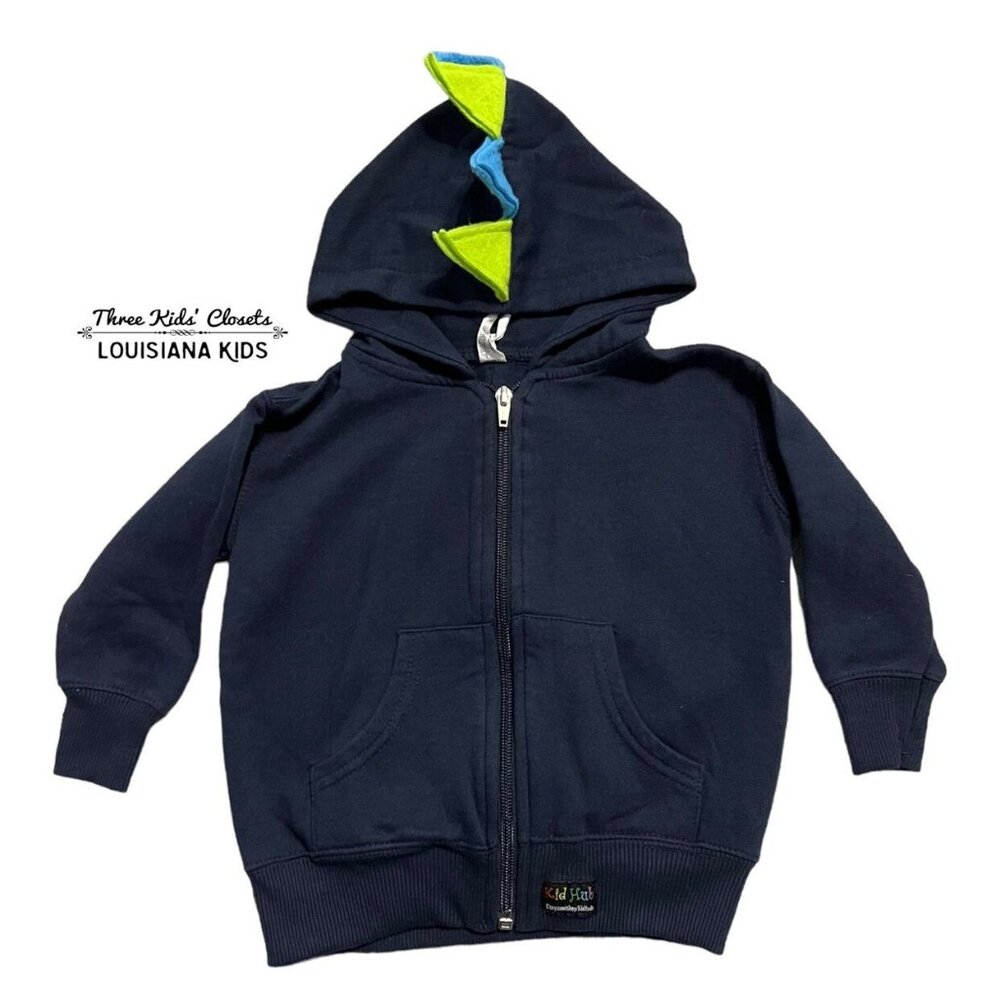 Kid Hub Small Shop 18m Dinosaur Spike Hoodie